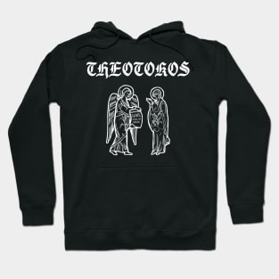 Theotokos Mary Mother of God Gothic Hoodie